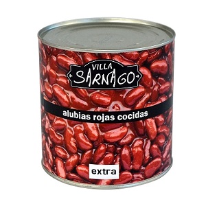 Alubias Pintas Cocidas 3 Kg villa sarnago