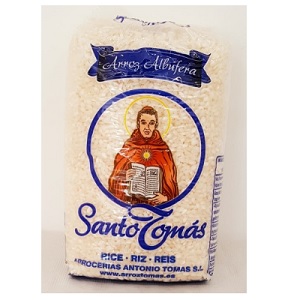 Arroz extra albufera D.O 1Kg Santo tomas