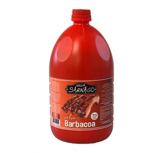 Salsa Barbacoa garrafa 2kg villa sarnago