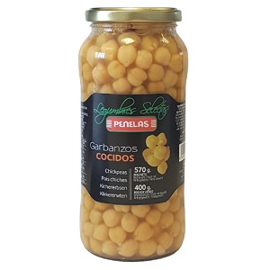 Garbanzos Tarro 1Kg Penelas