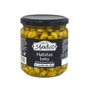 Habas Fritas Mini-Baby 350 Tarro villa sarnago