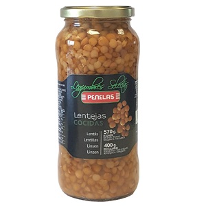 Lentejas Tarro 1 Kg Penelas