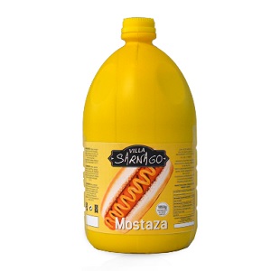 Mostaza garrafa 2 Kg Villa sarnago