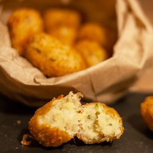 CROQUETON DE BACALO CON PIÑONES 6X1KG