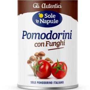 POMODORINI CON FUNGHI LEGG.PICCANTI 400GR