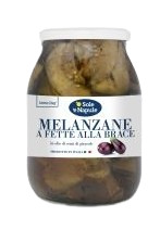 MELANZANE ALLA BRACE 960 GR IN OLIO DI SEMI DI GIRASOLE (O SOLE NAPULE)